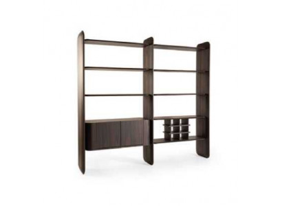 Bücherregal Holz Regal Schrank Büro Einrichtung Designer Modernen Trenn Regale